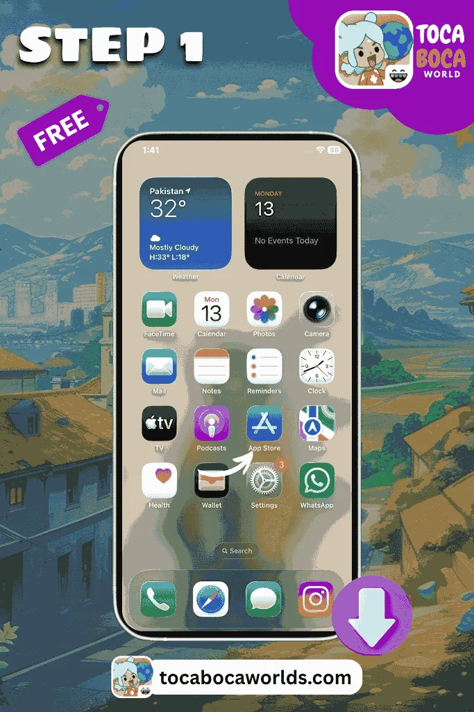 Open the App Store on your device