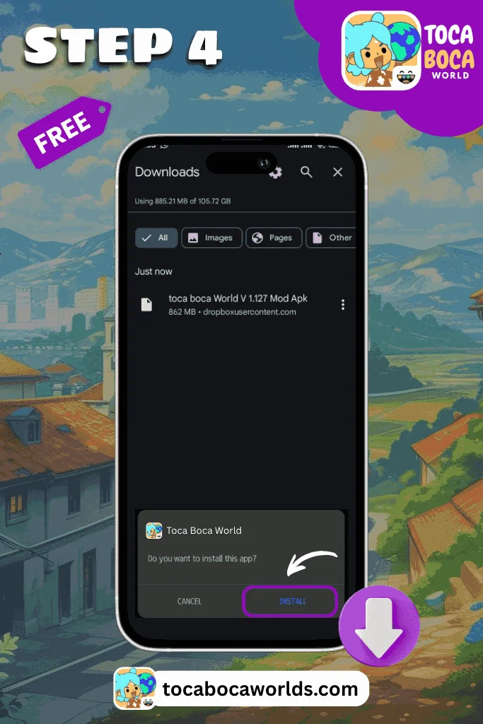 Install the APK