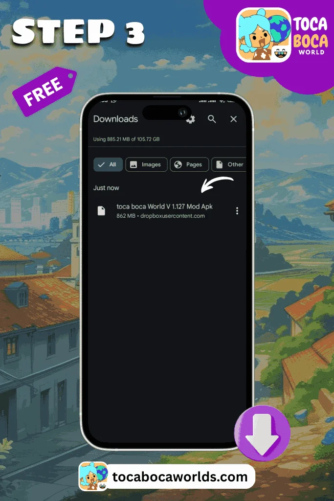 Locate the Downloaded File